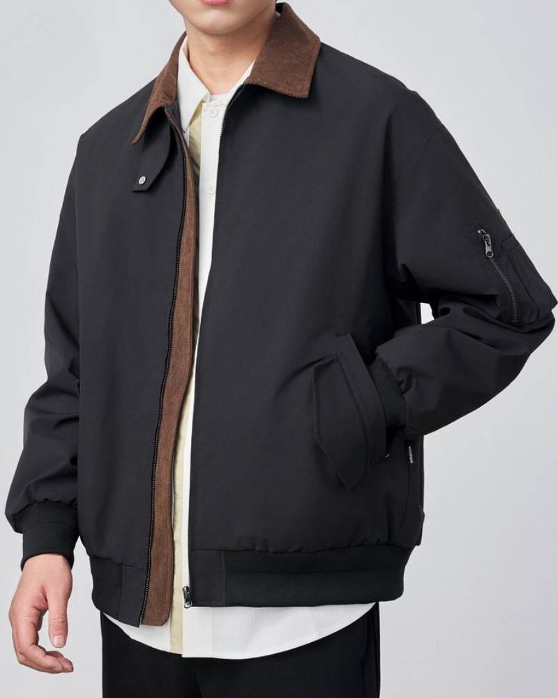 Klassisch Harrington Jacke